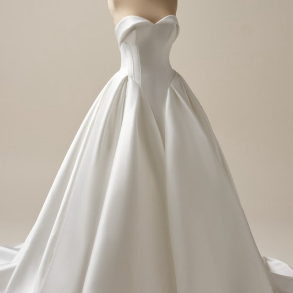 NEW Aberdeen Vida Lace-up drop waist Wedding Dress By Sottero and Midgley